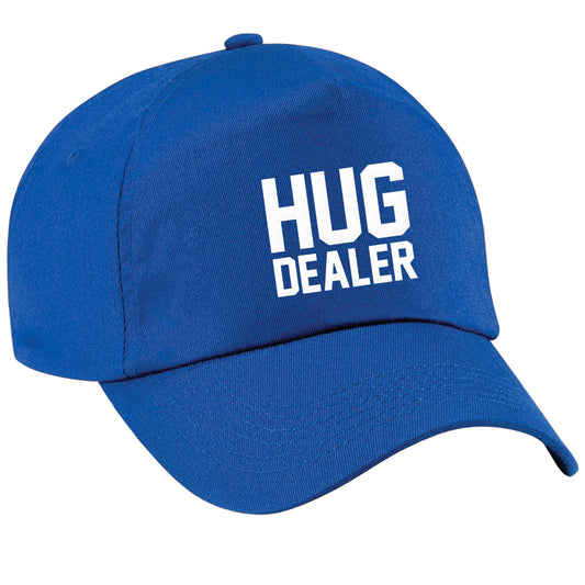 Hug dealer blue peak cap