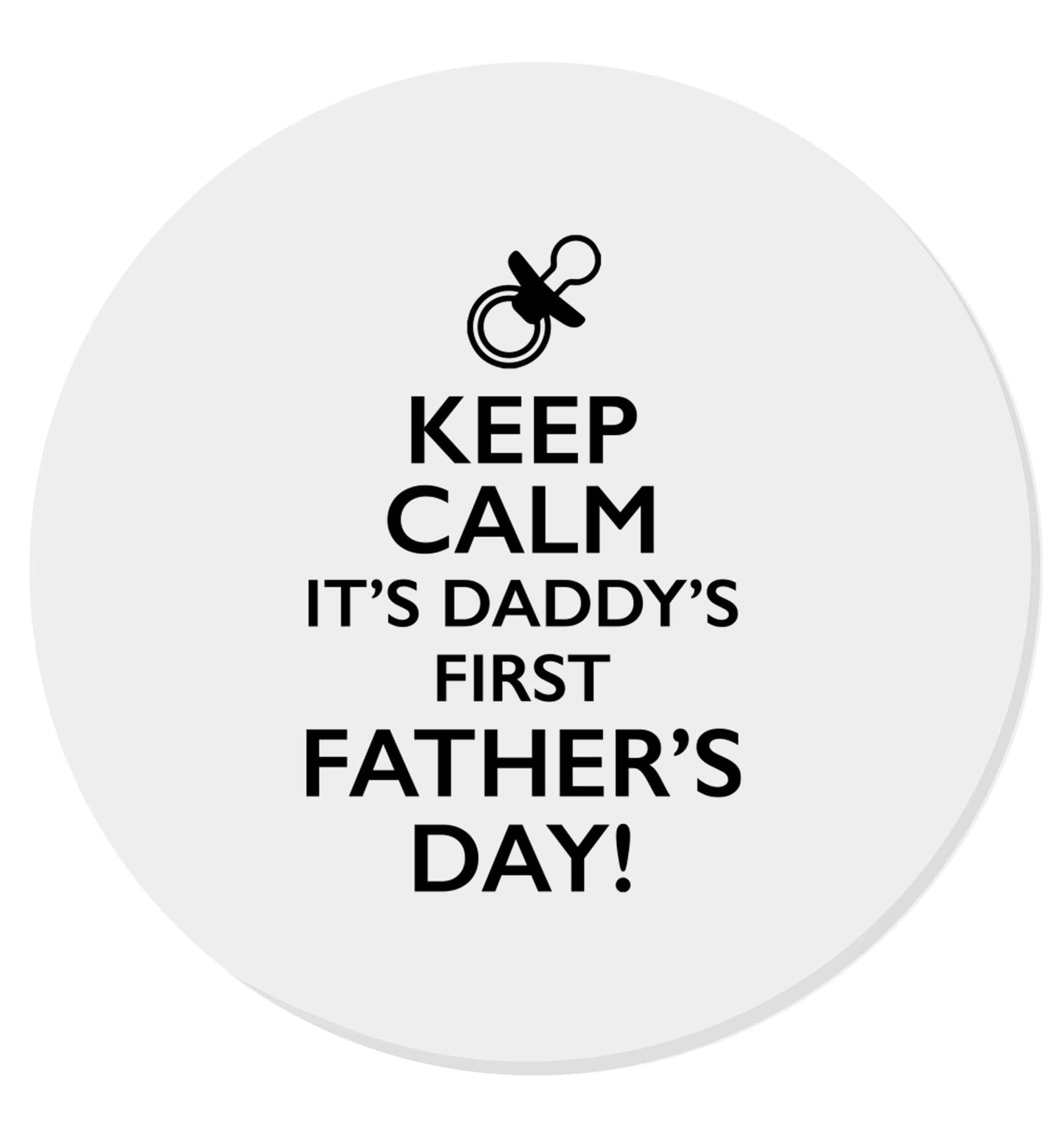 Keep calm it's daddy's first father's day | Magnet