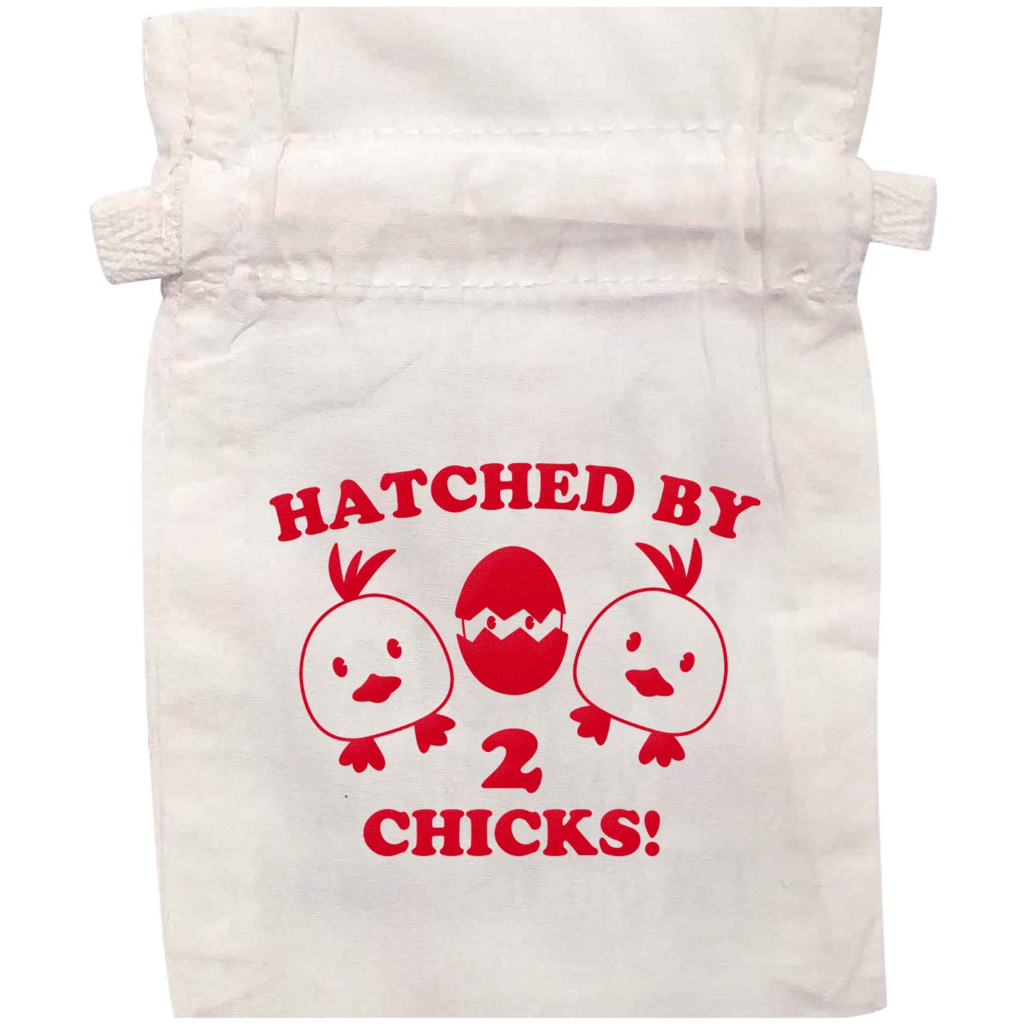 Hatched by two chicks | XS - L | Pouch / Drawstring bag / Sack | Organic Cotton | Bulk discounts available!