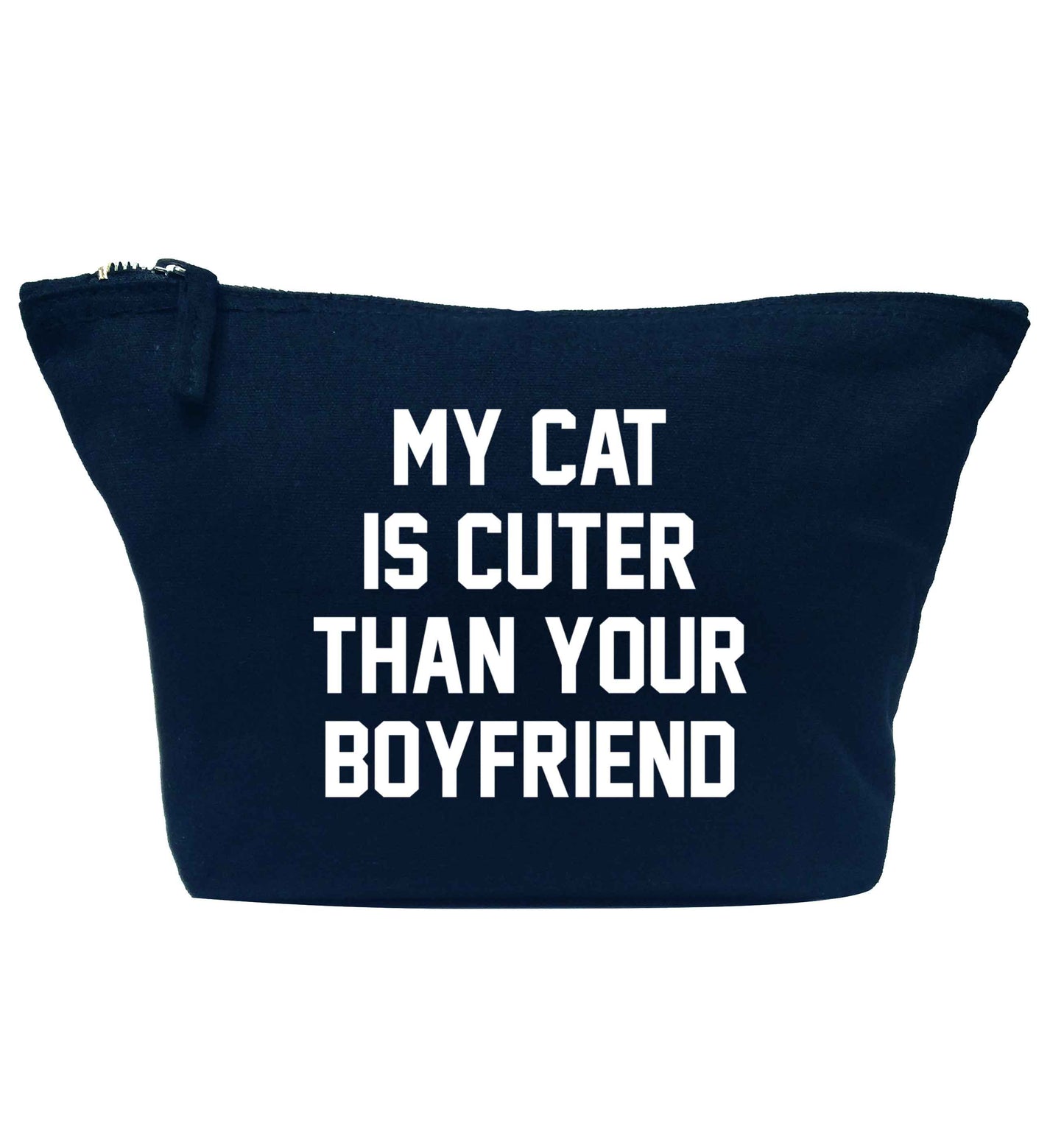 My cat is cuter than your boyfriend | Makeup / wash bag