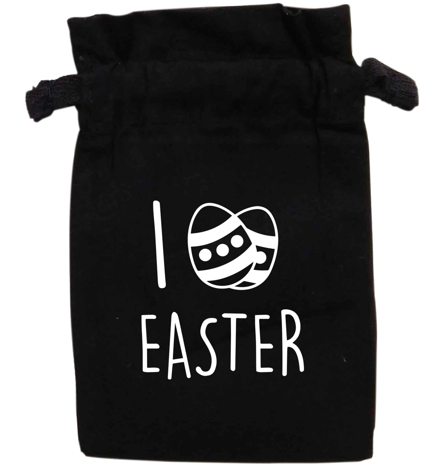 I love Easter | XS - L | Pouch / Drawstring bag / Sack | Organic Cotton | Bulk discounts available!