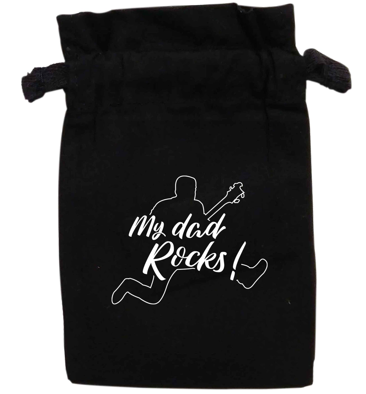 My Dad rocks | XS - L | Pouch / Drawstring bag / Sack | Organic Cotton | Bulk discounts available!