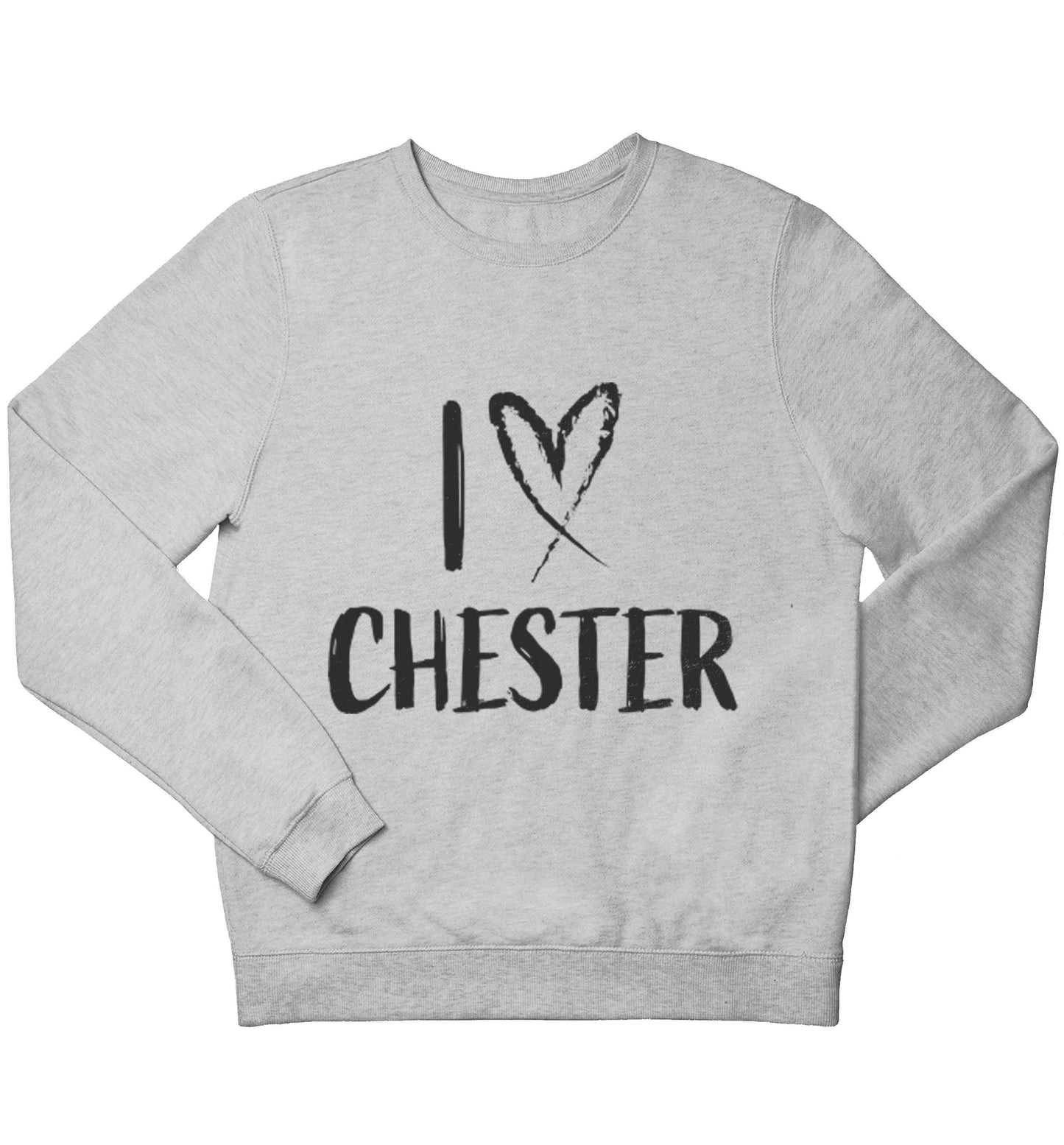 I love Chester children's grey sweater 12-13 Years