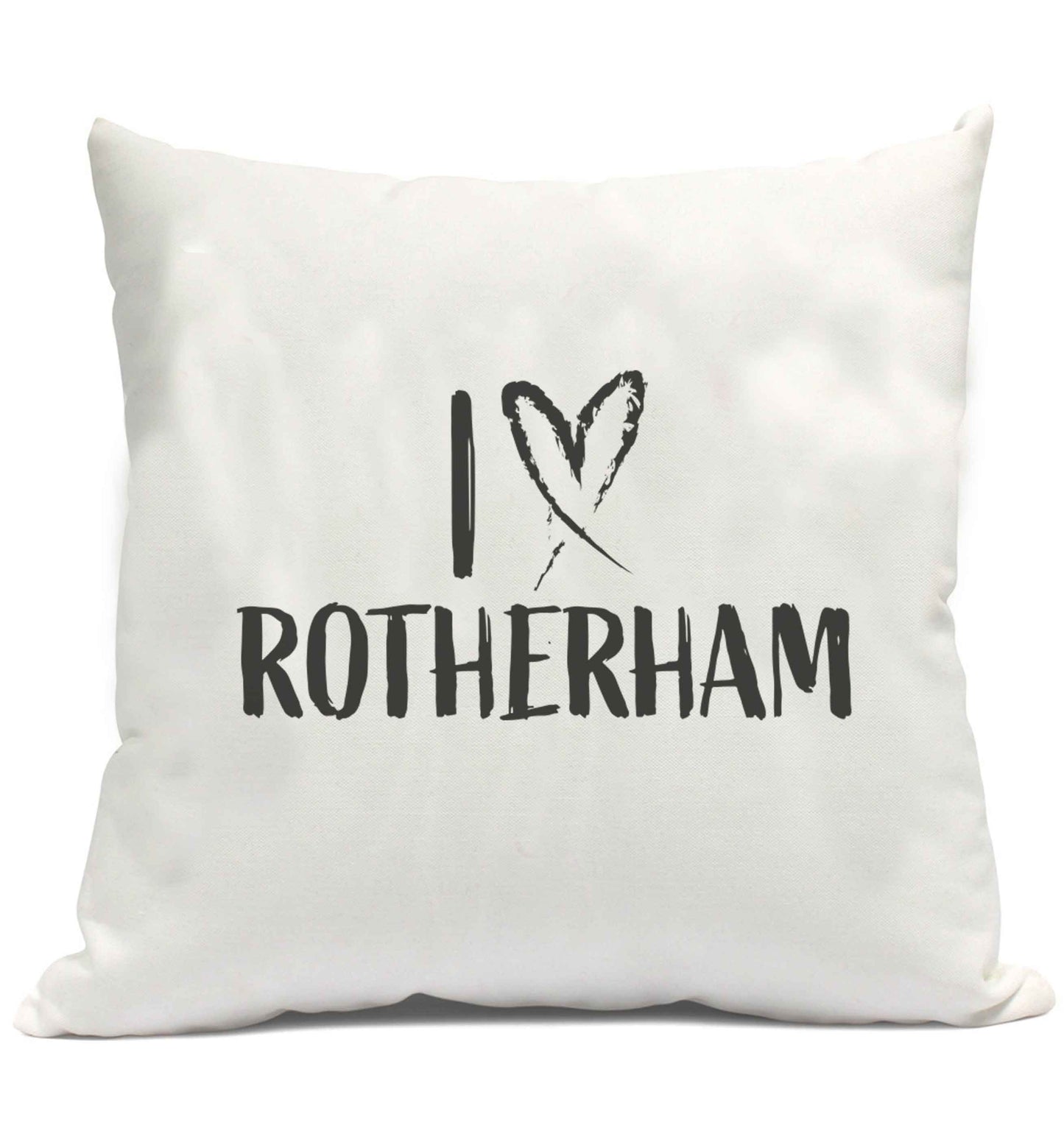 I love Rotherham cushion cover and filling