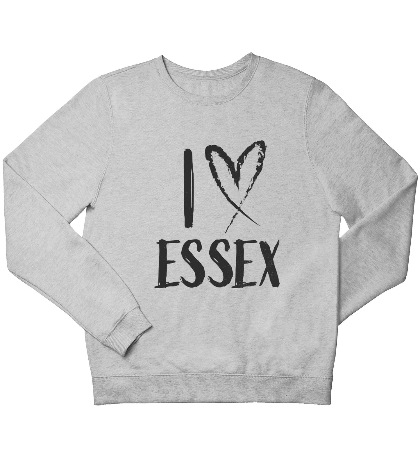 I love Essex children's grey sweater 12-13 Years