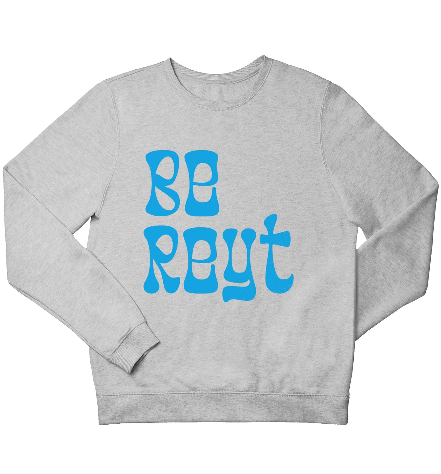 Be reyt children's grey sweater 12-13 Years