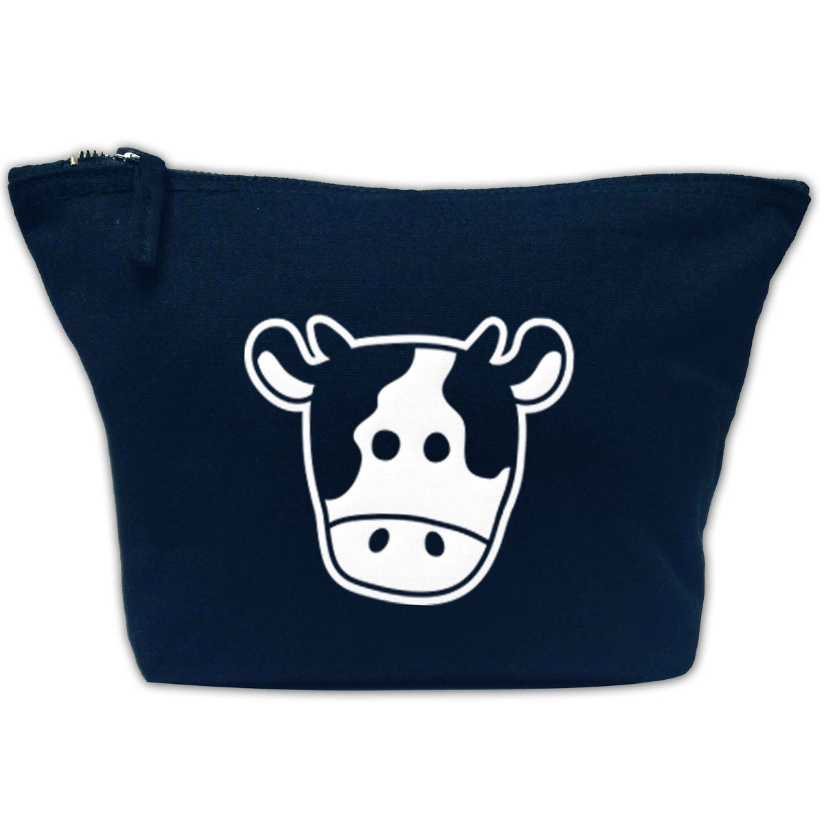 Cow illustration - pocket design | Makeup / wash bag