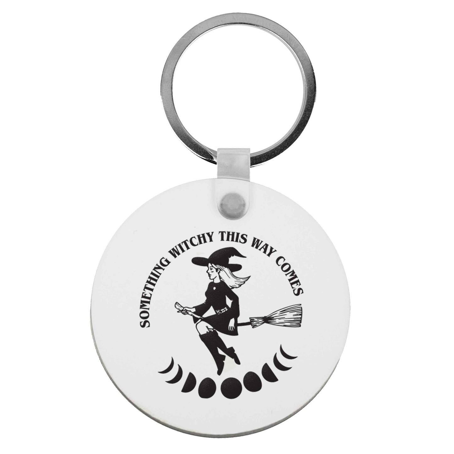 Feeling witchy? This design should hit the spot! | Keyring