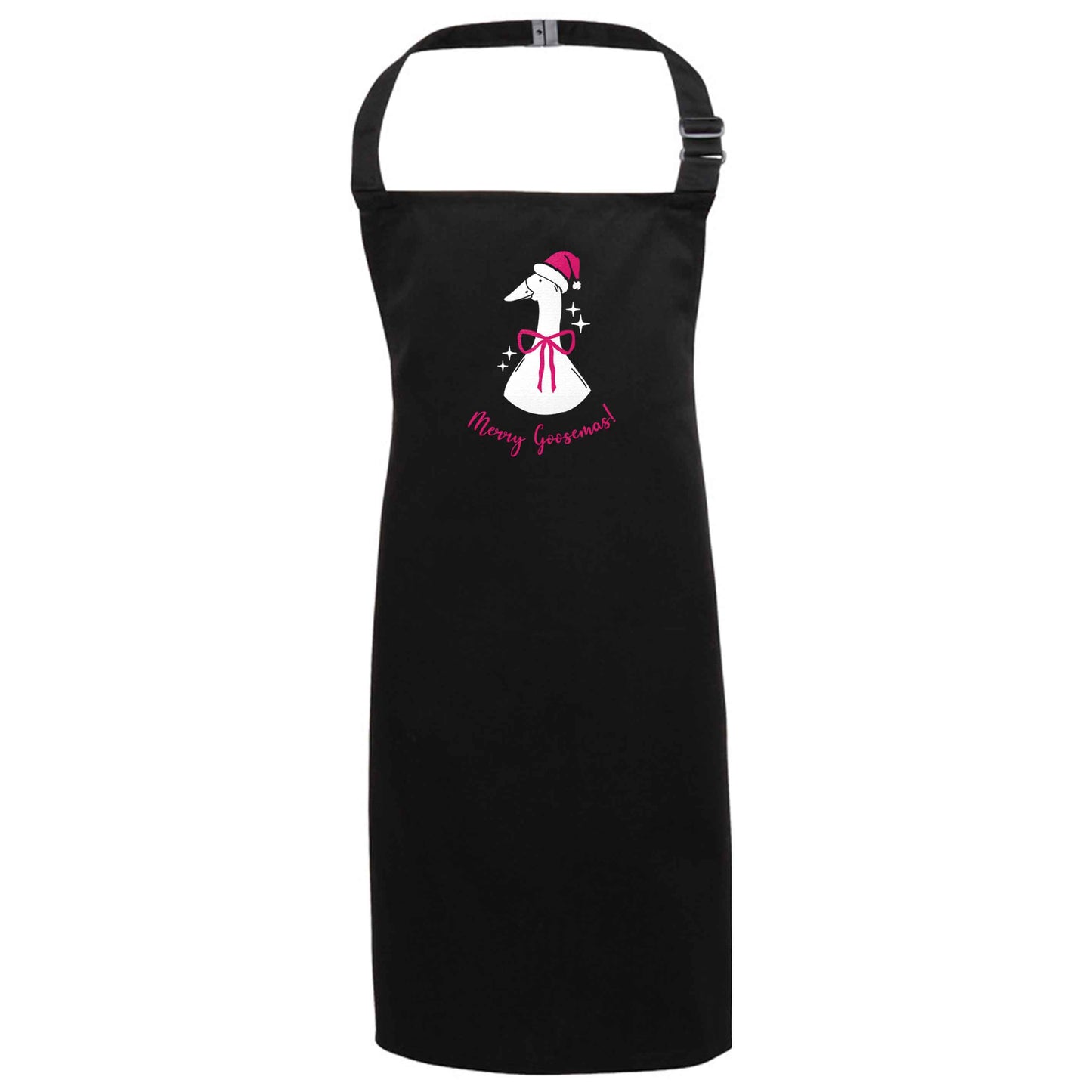 Merry goosemas black apron 7-10 years