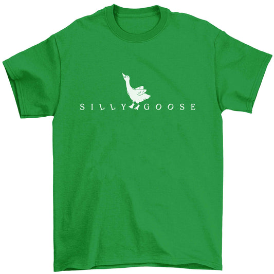 Silly goose Children's green Tshirt 12-13 Years
