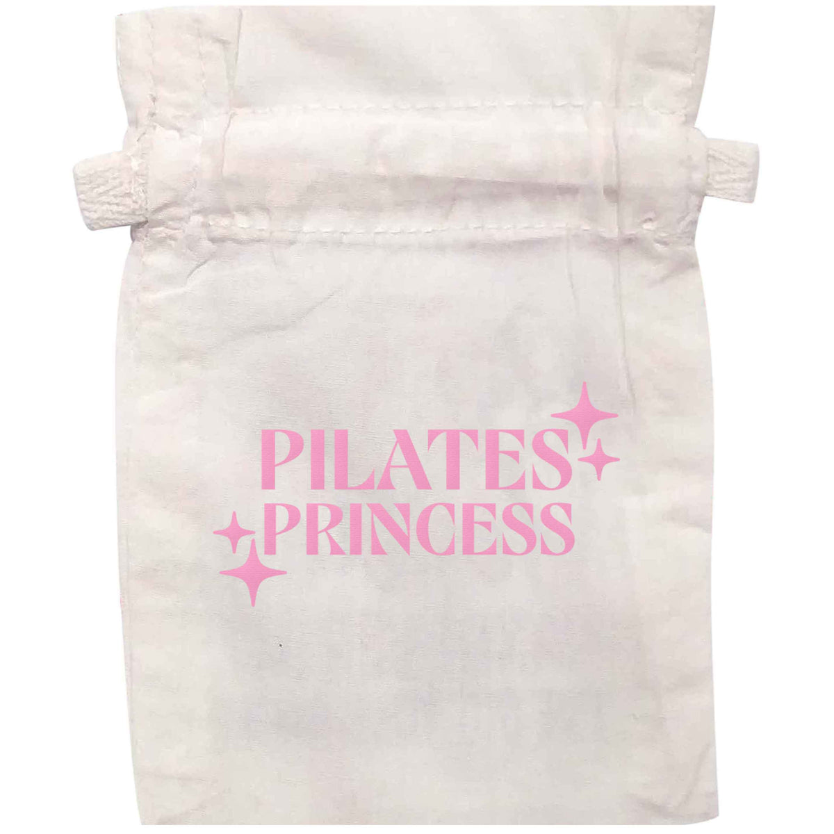 Pilates princess | XS - L | Pouch / Drawstring bag / Sack | Organic Cotton | Bulk discounts available!