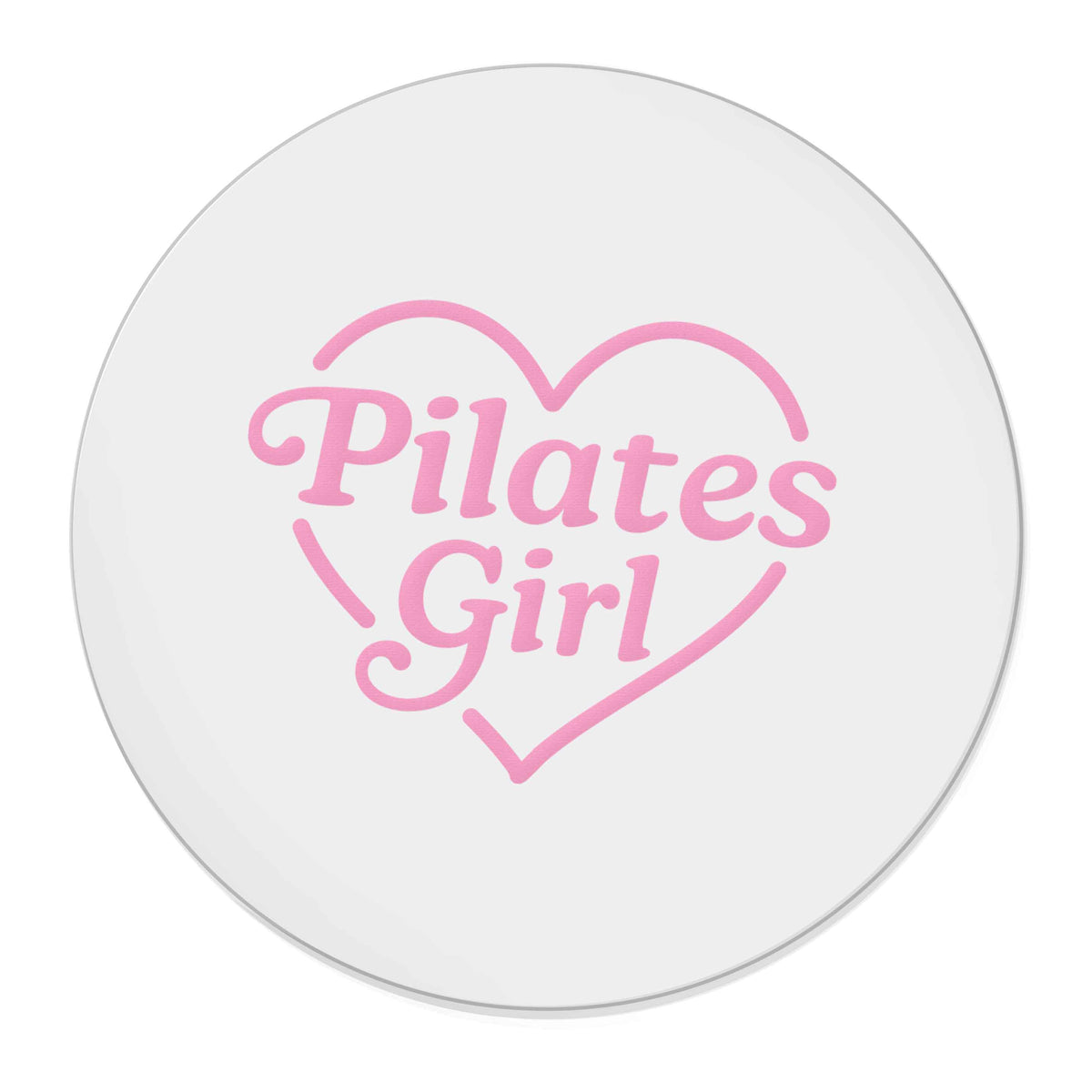 Pilates girl heart design | Magnet