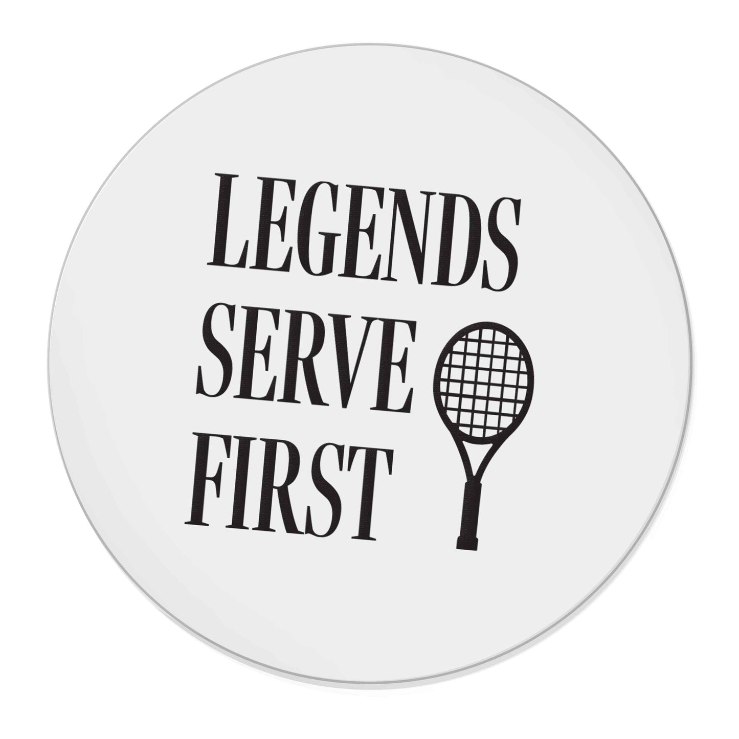 Legends serve first | Magnet