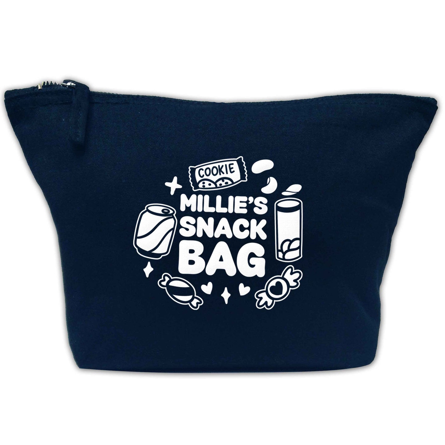 Personalised snack bag | Makeup / wash bag