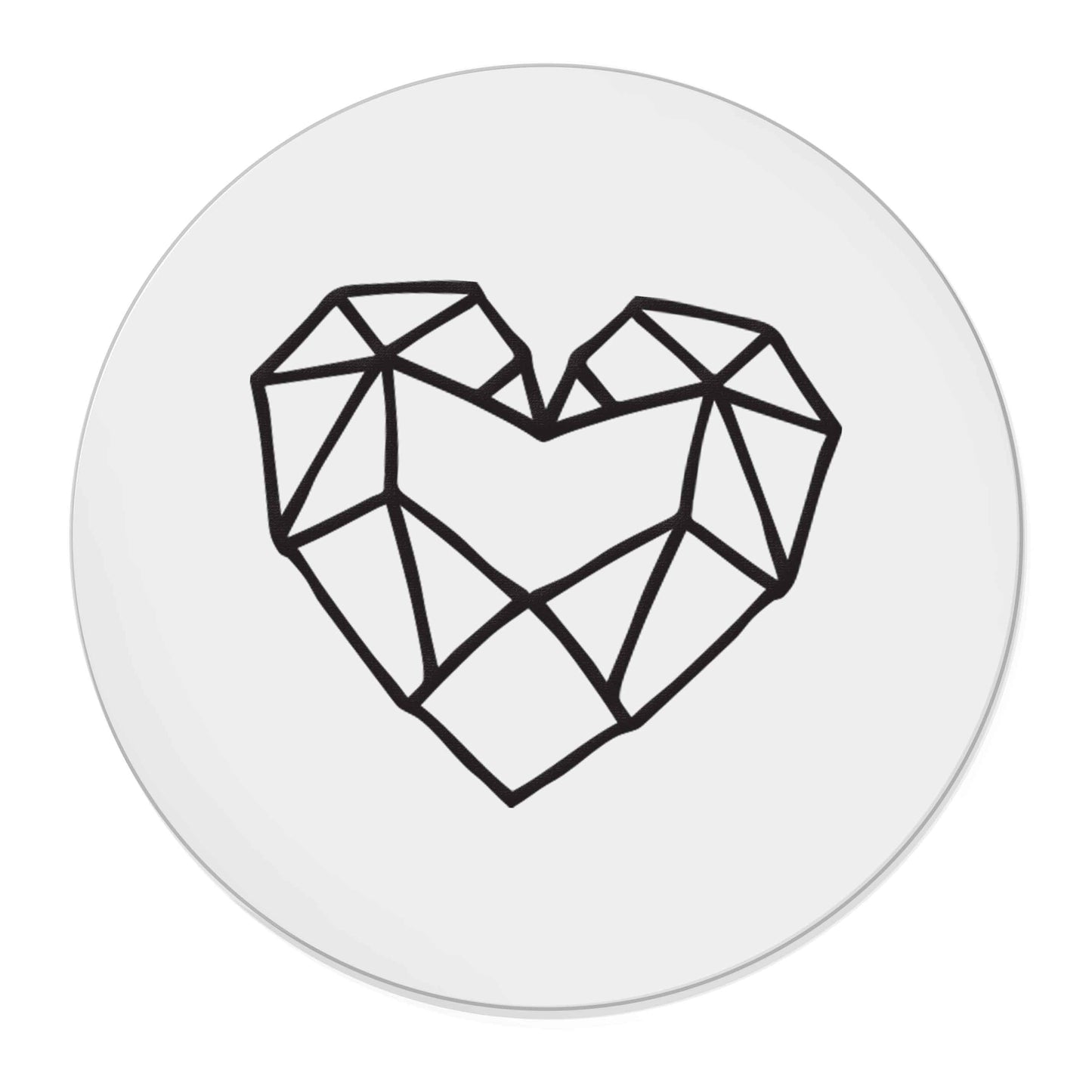 Geometric heart | Magnet
