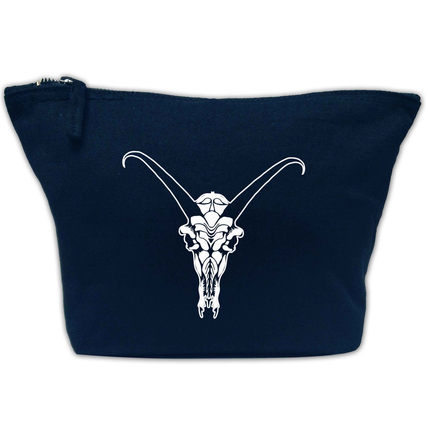 Deer skull illustration | Makeup / wash bag