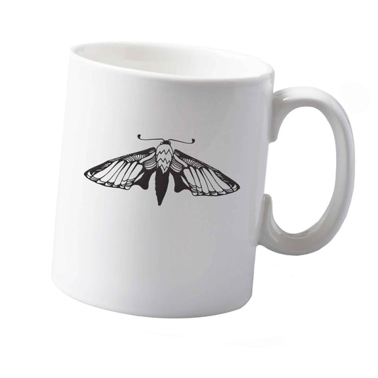 10 oz Moth illustration ceramic mug both sides