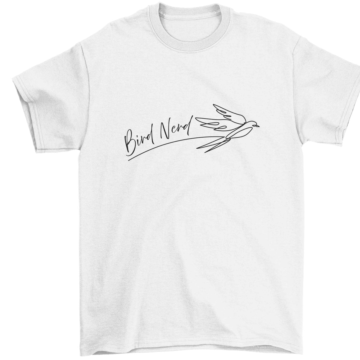 Bird nerd Children's white Tshirt 12-13 Years