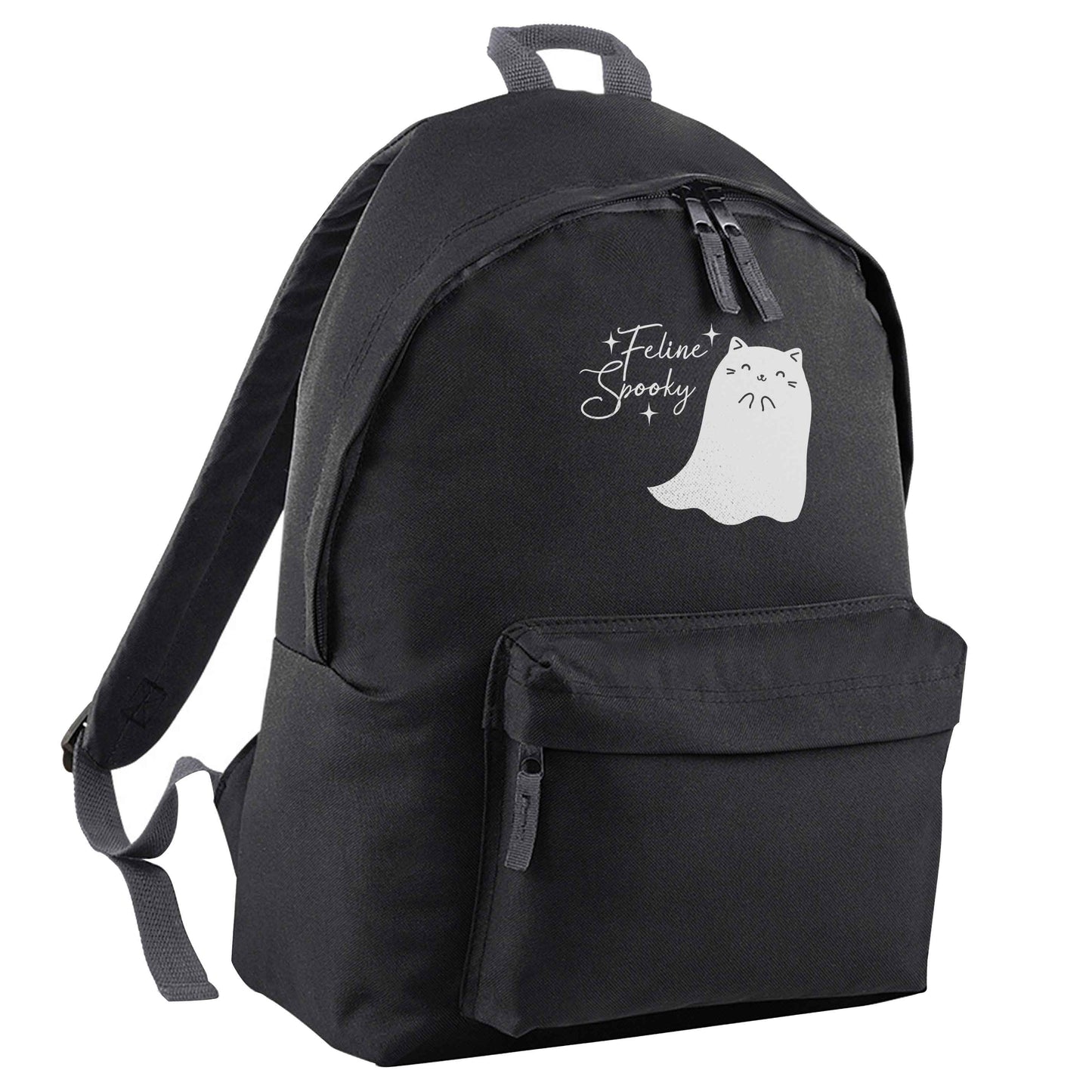 Feline spooky black adults backpack