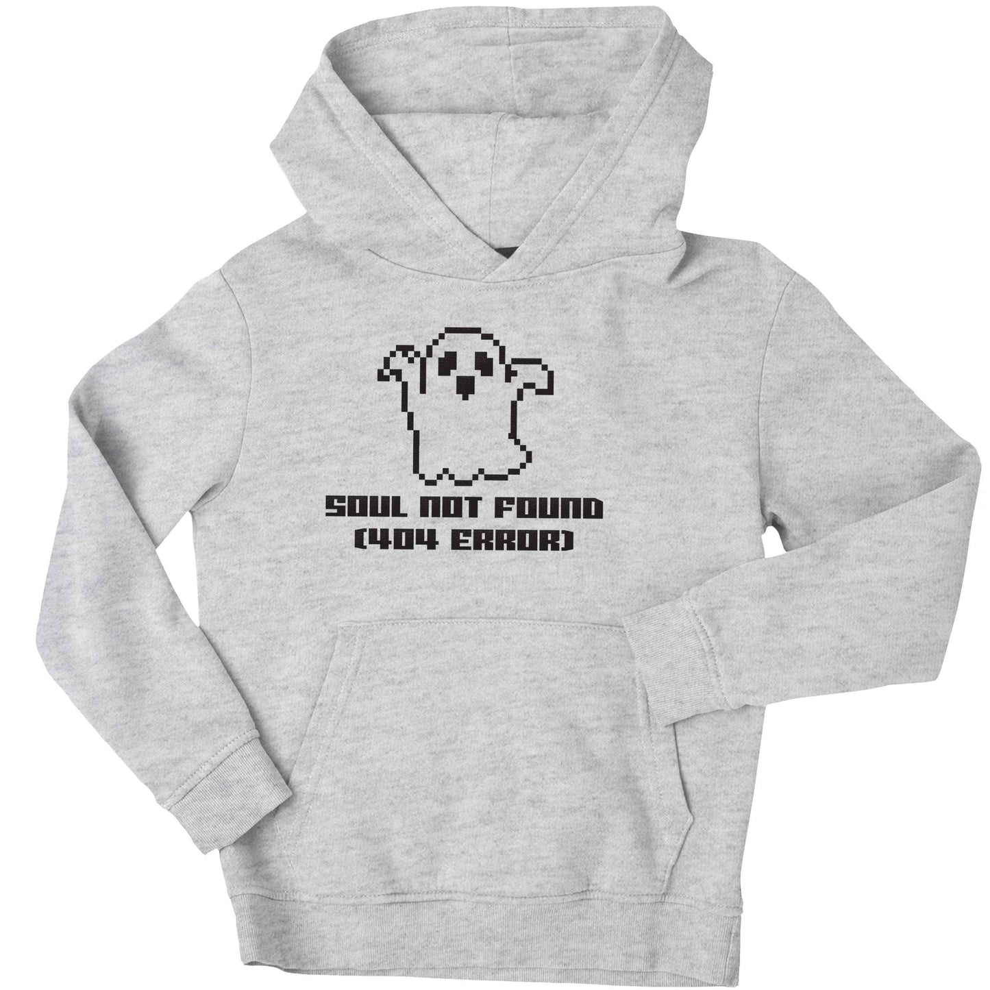 Soul not found (404 error) children's grey hoodie 12-13 Years