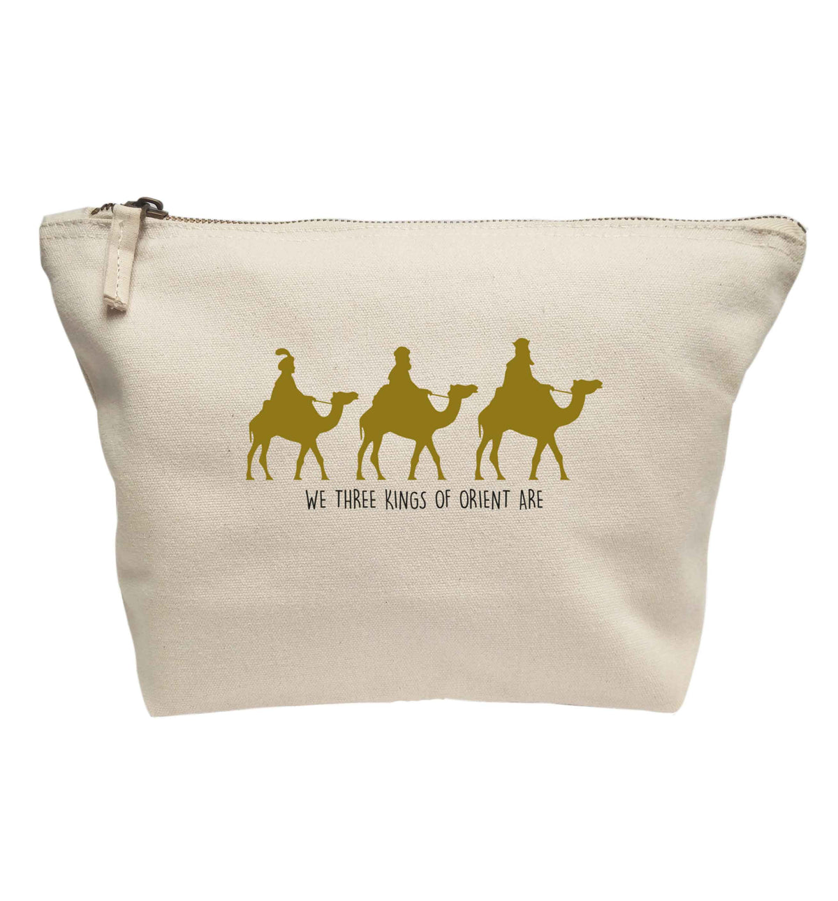 We three kings of orient are | Makeup / wash bag