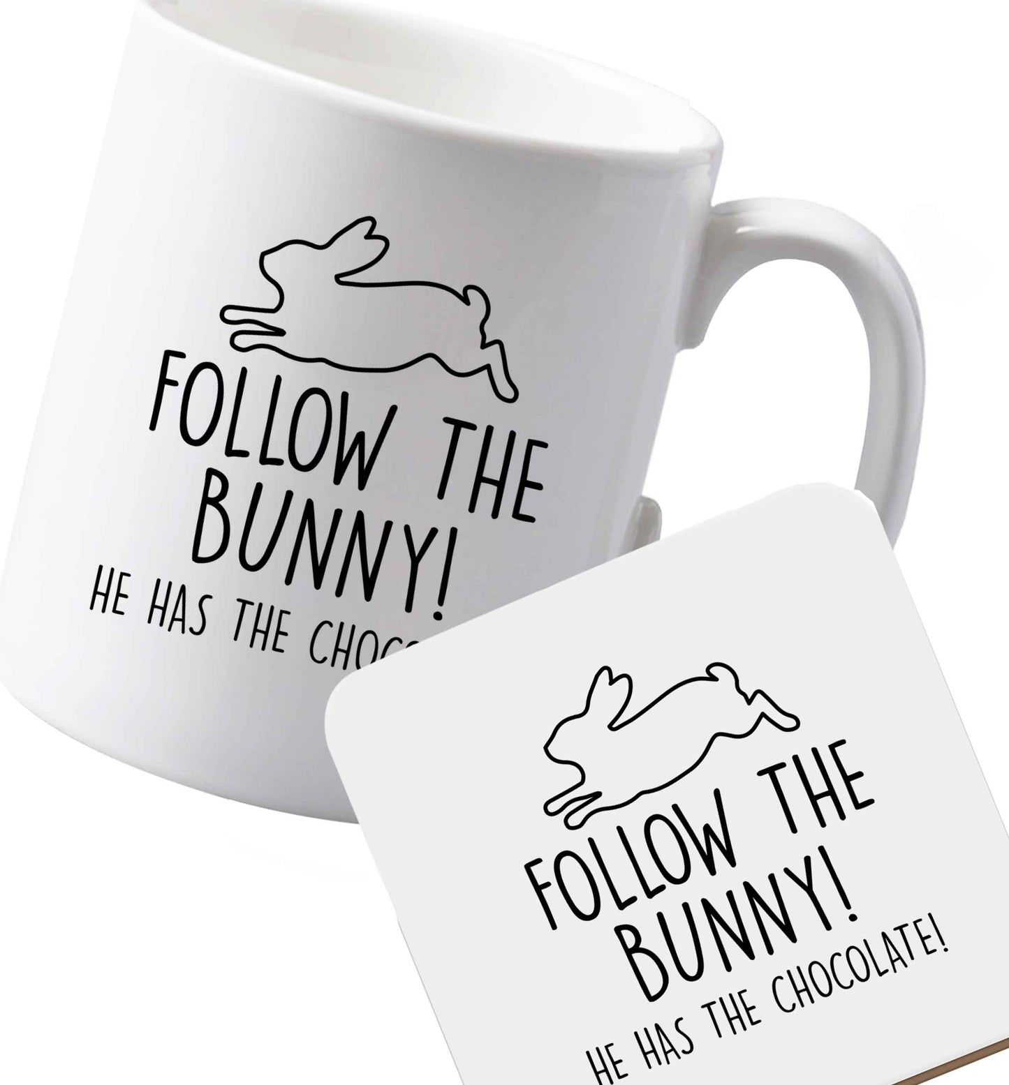 10 oz Ceramic mug and coaster Favourite Type Pan Pancake both sides