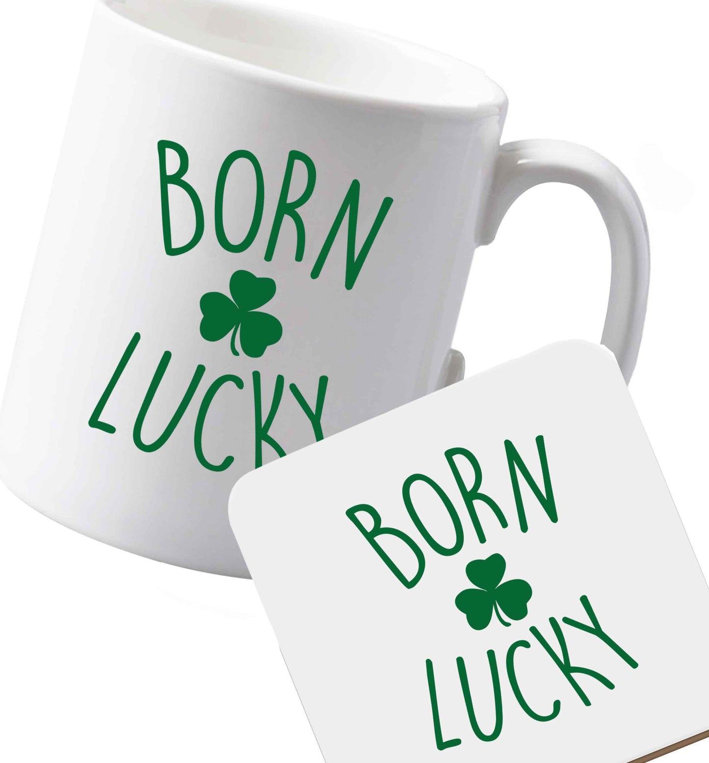 10 oz Ceramic mug and coaster Favourite Type Pan Pancake both sides