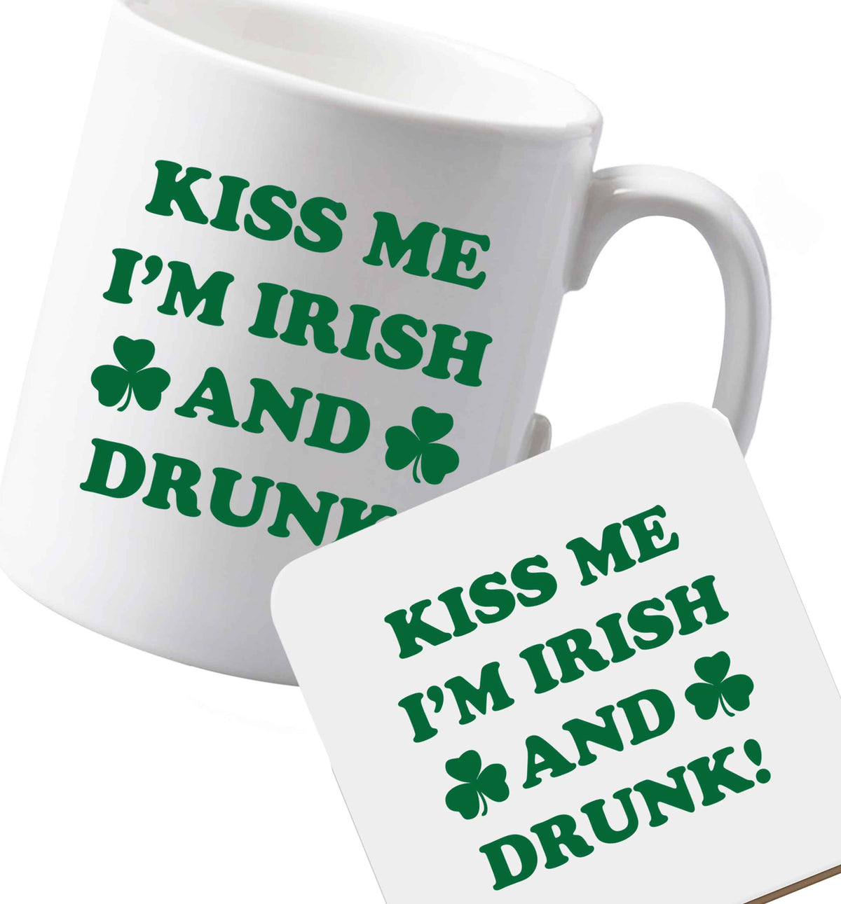 10 oz Ceramic mug and coaster Favourite Type Pan Pancake both sides