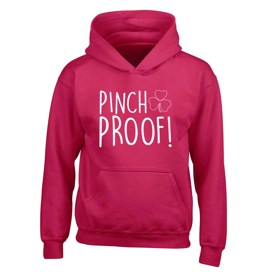 Pinch Proof children's pink hoodie 12-13 Years