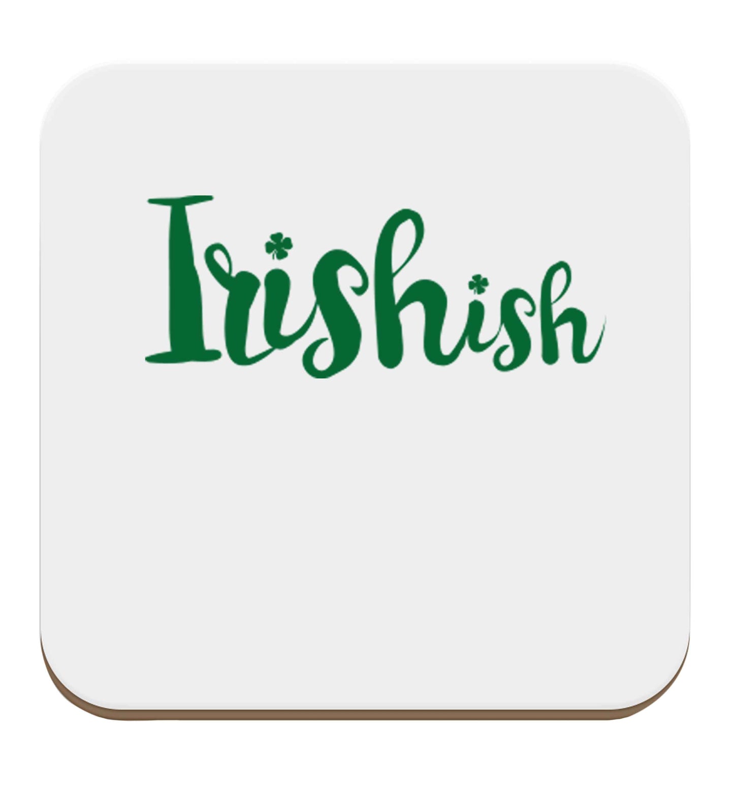 Irishish set of four coasters