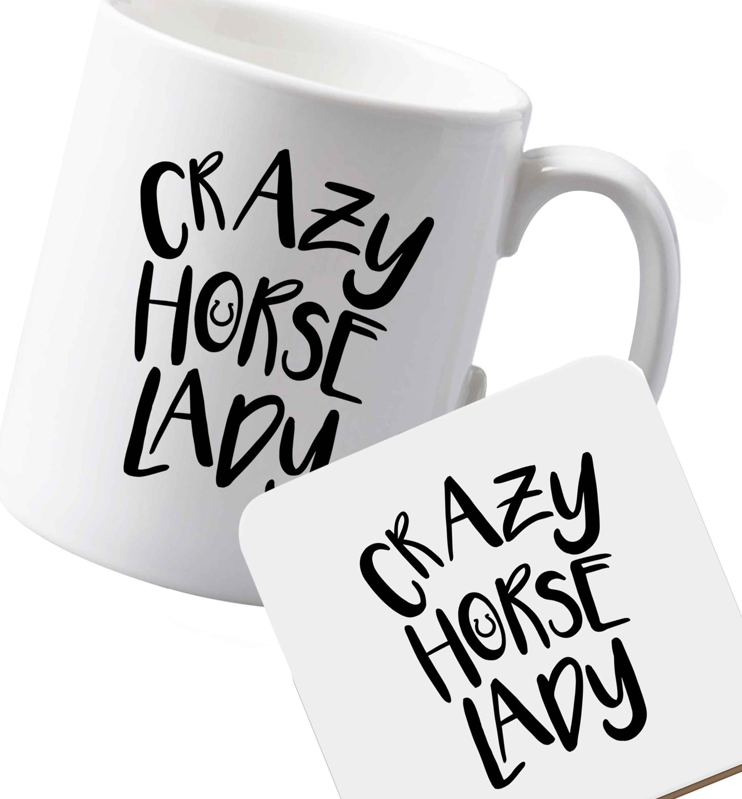 10 oz Ceramic mug and coaster Favourite Type Pan Pancake both sides