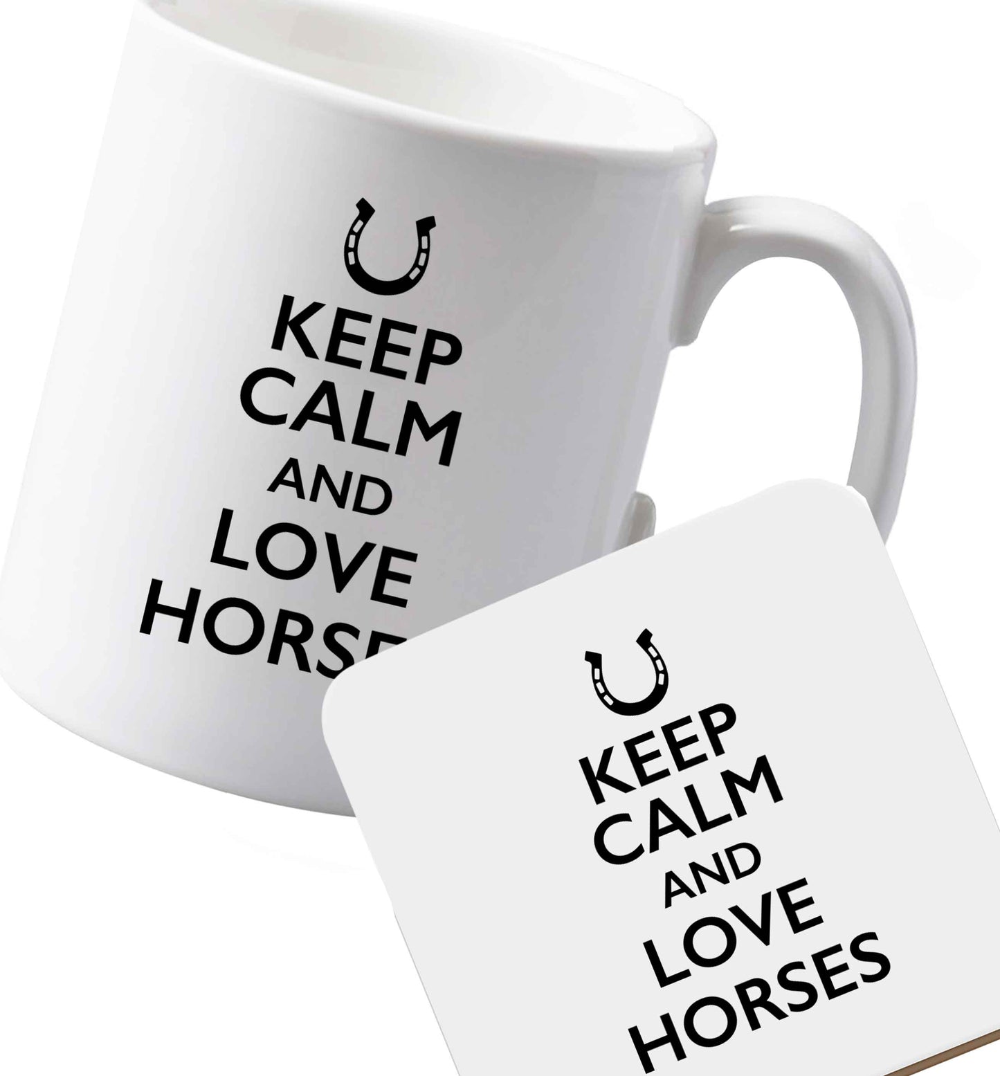 10 oz Ceramic mug and coaster Favourite Type Pan Pancake both sides