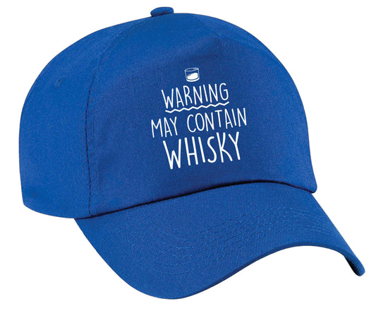 Warning may contain whisky | Baseball Cap