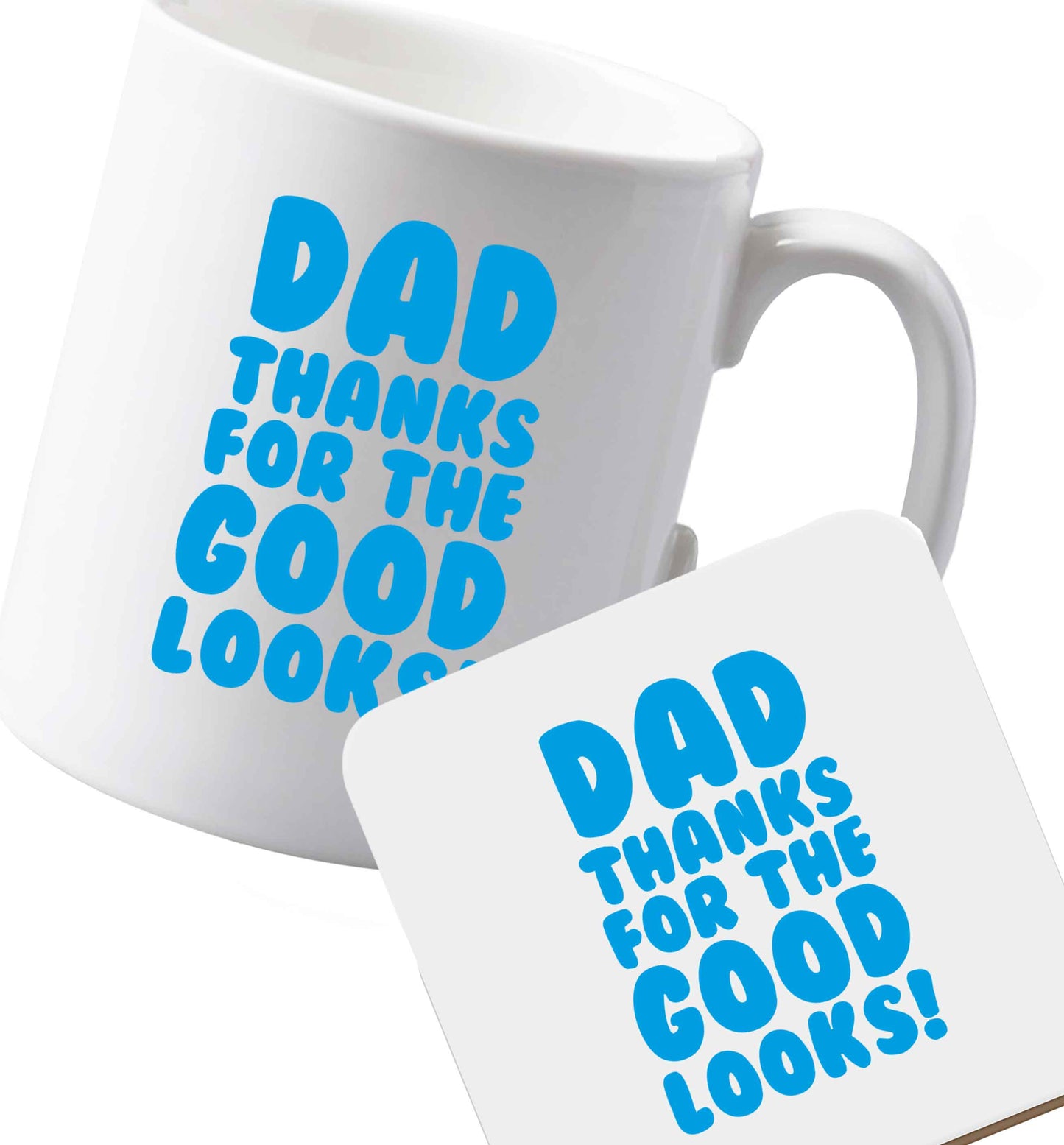 10 oz Ceramic mug and coaster Favourite Type Pan Pancake both sides