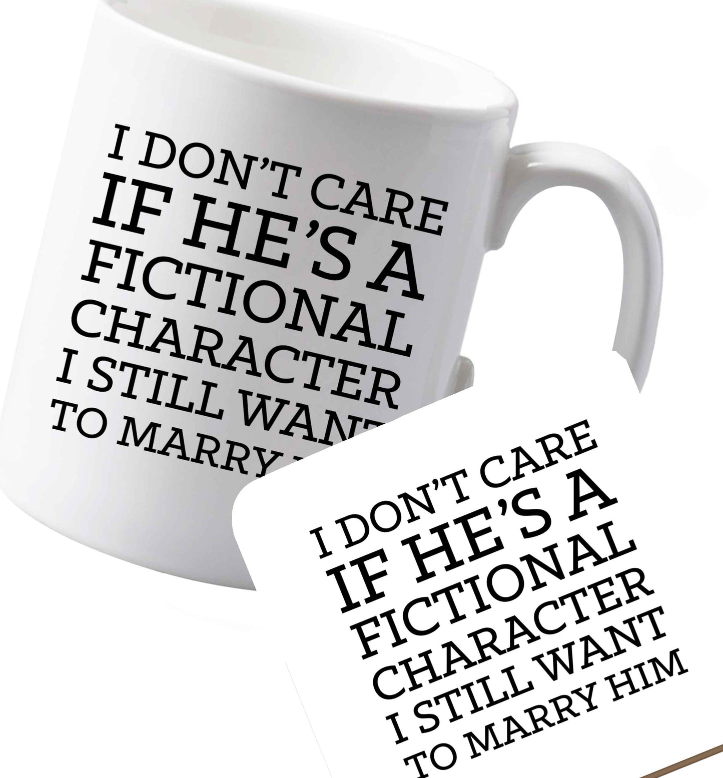 10 oz Ceramic mug and coaster Favourite Type Pan Pancake both sides