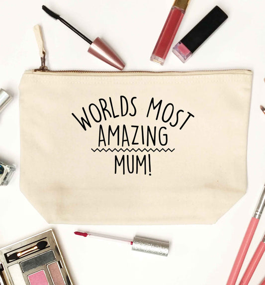 Worlds most amazing mum natural makeup bag