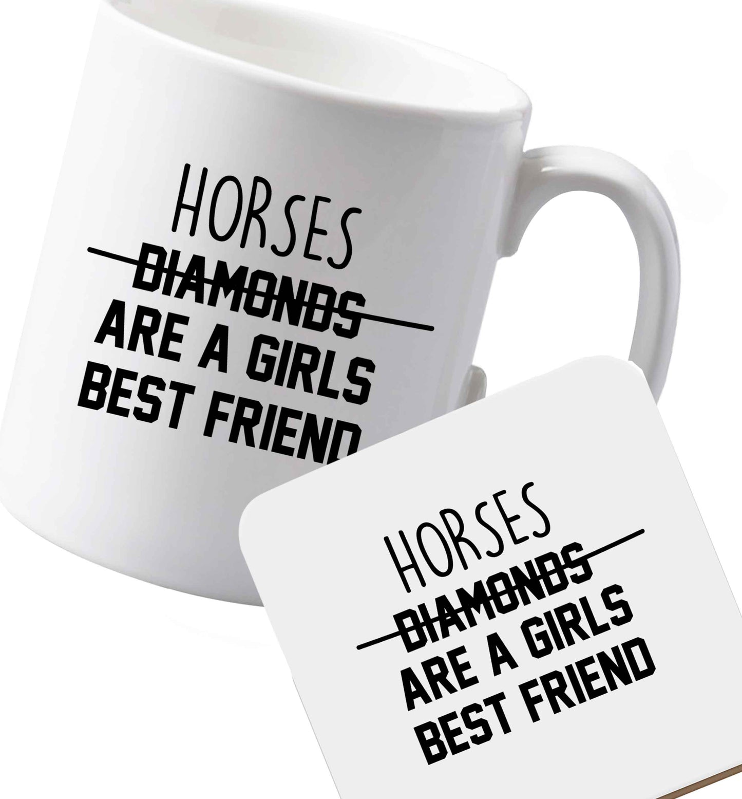 10 oz Ceramic mug and coaster Favourite Type Pan Pancake both sides