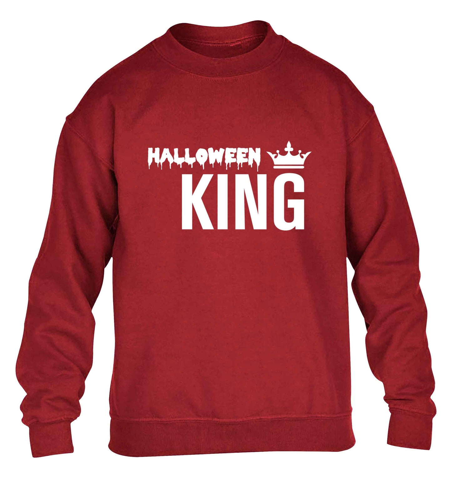 Halloween king children's grey sweater 12-13 Years