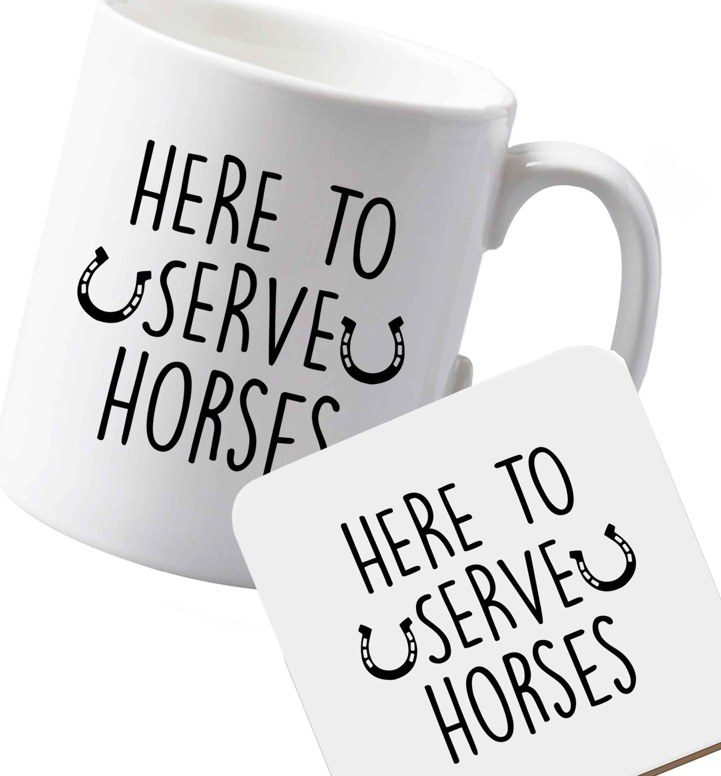 10 oz Ceramic mug and coaster Favourite Type Pan Pancake both sides