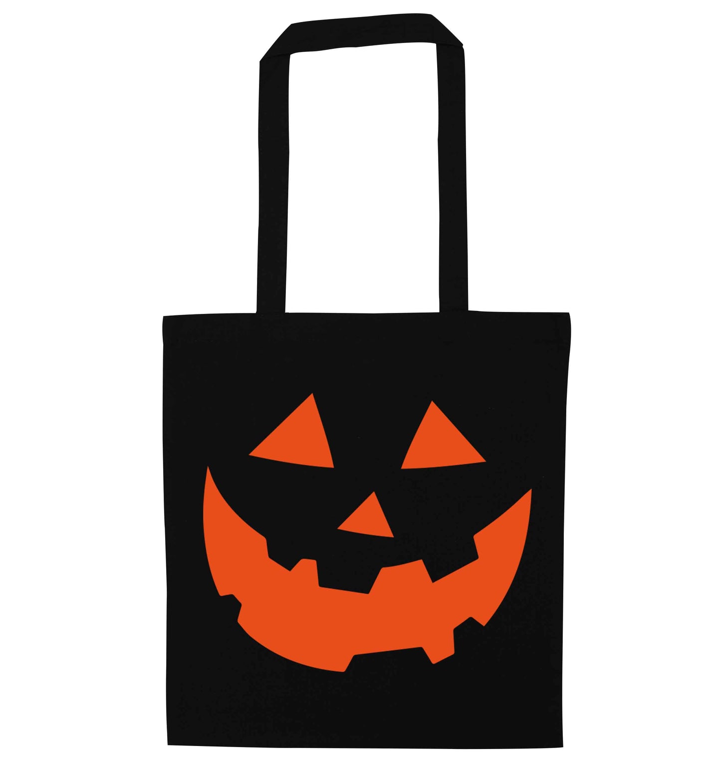 Pumpkin Spice Nice black tote bag