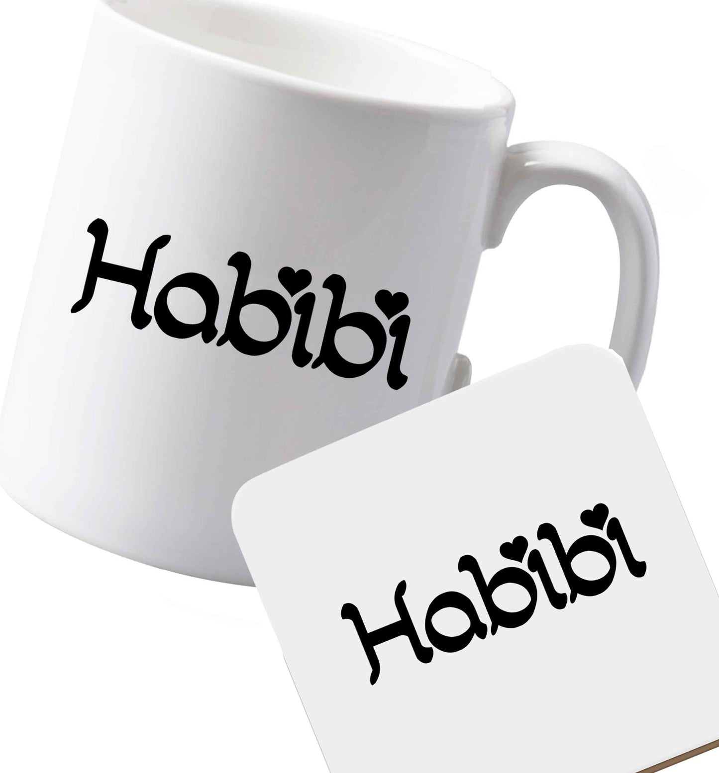 10 oz Ceramic mug and coaster Favourite Type Pan Pancake both sides