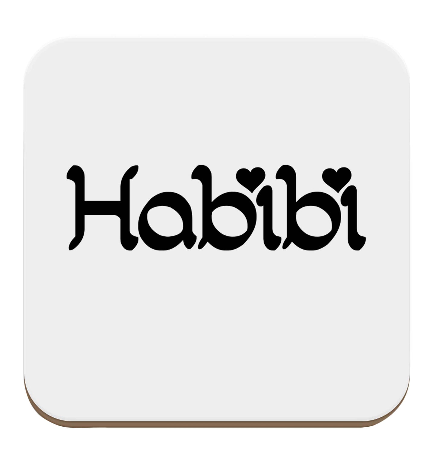 Habibi set of four coasters