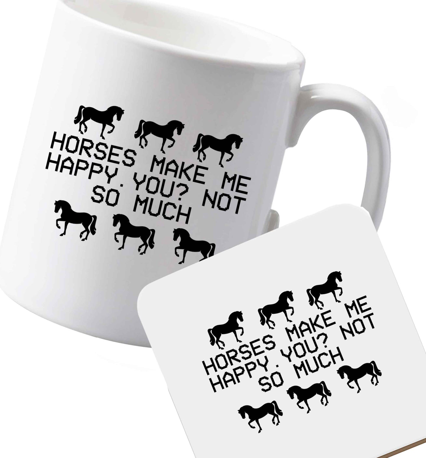 10 oz Ceramic mug and coaster Favourite Type Pan Pancake both sides