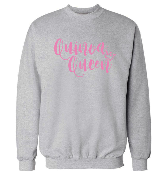 Quinoa Queen Adult's unisex grey sweater 2XL
