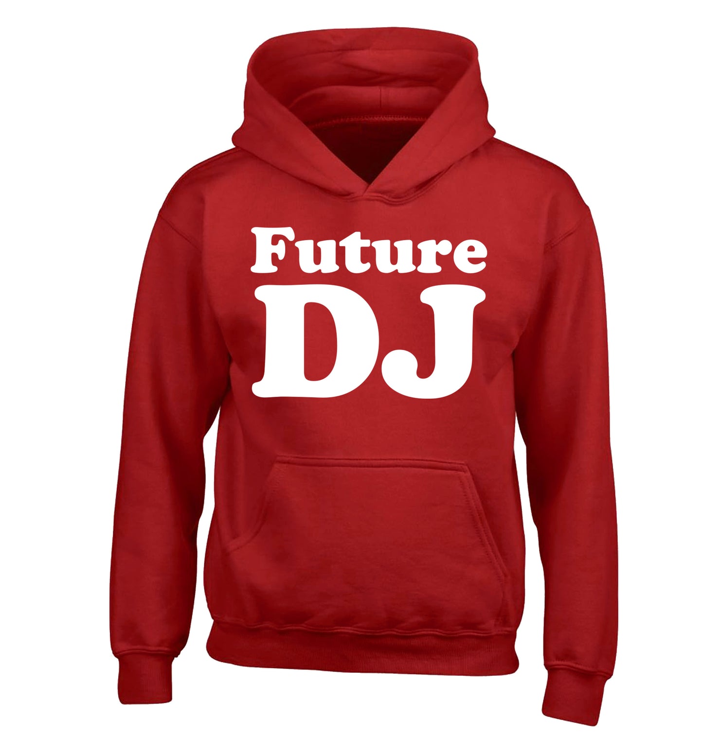 Future DJ children's red hoodie 12-14 Years