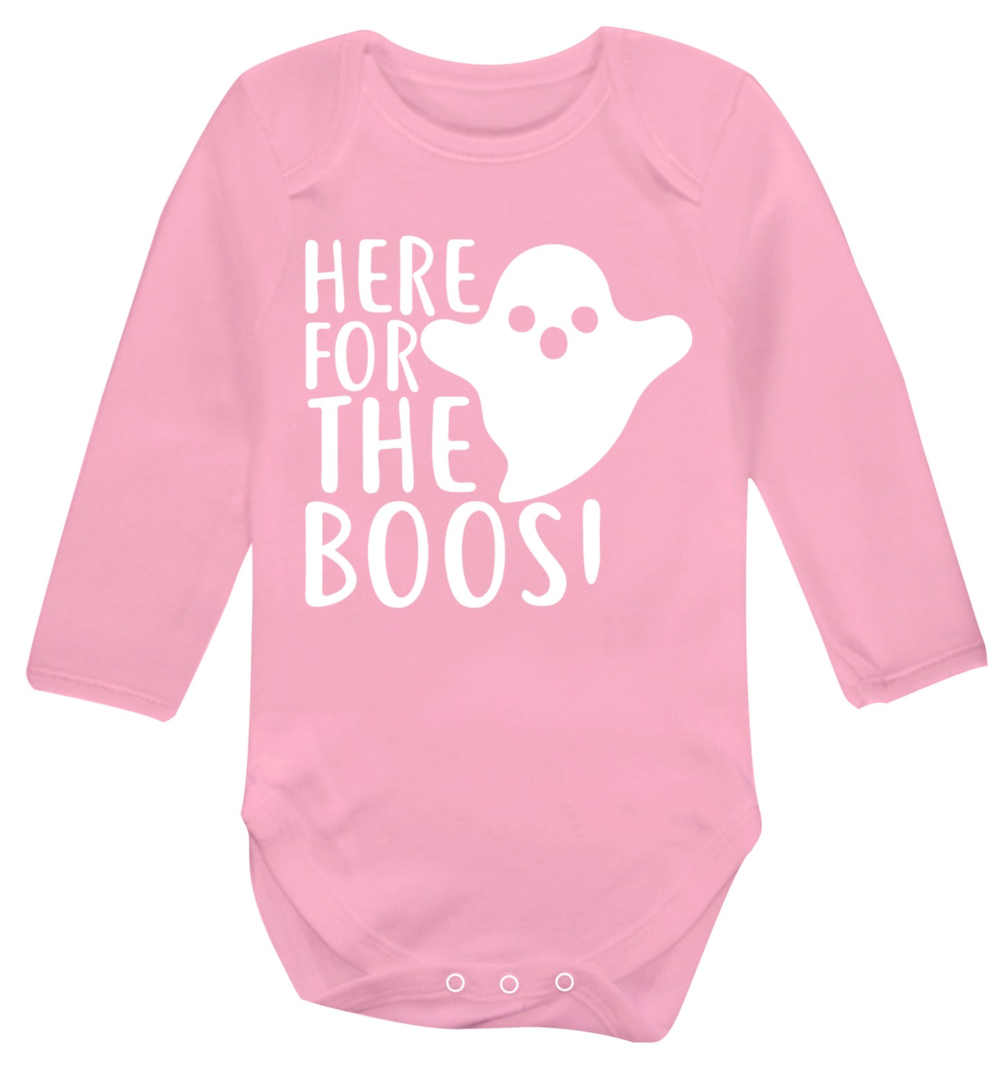 Here for the boos Baby Vest long sleeved pale pink 6-12 months