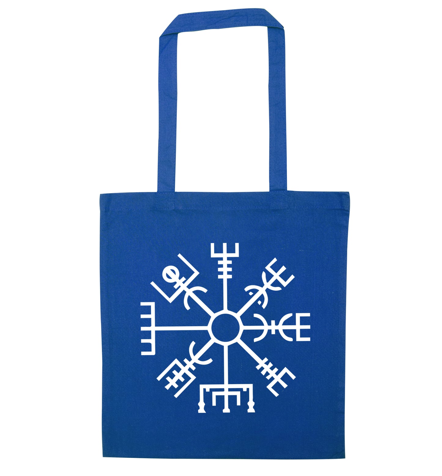Vegvisir blue tote bag