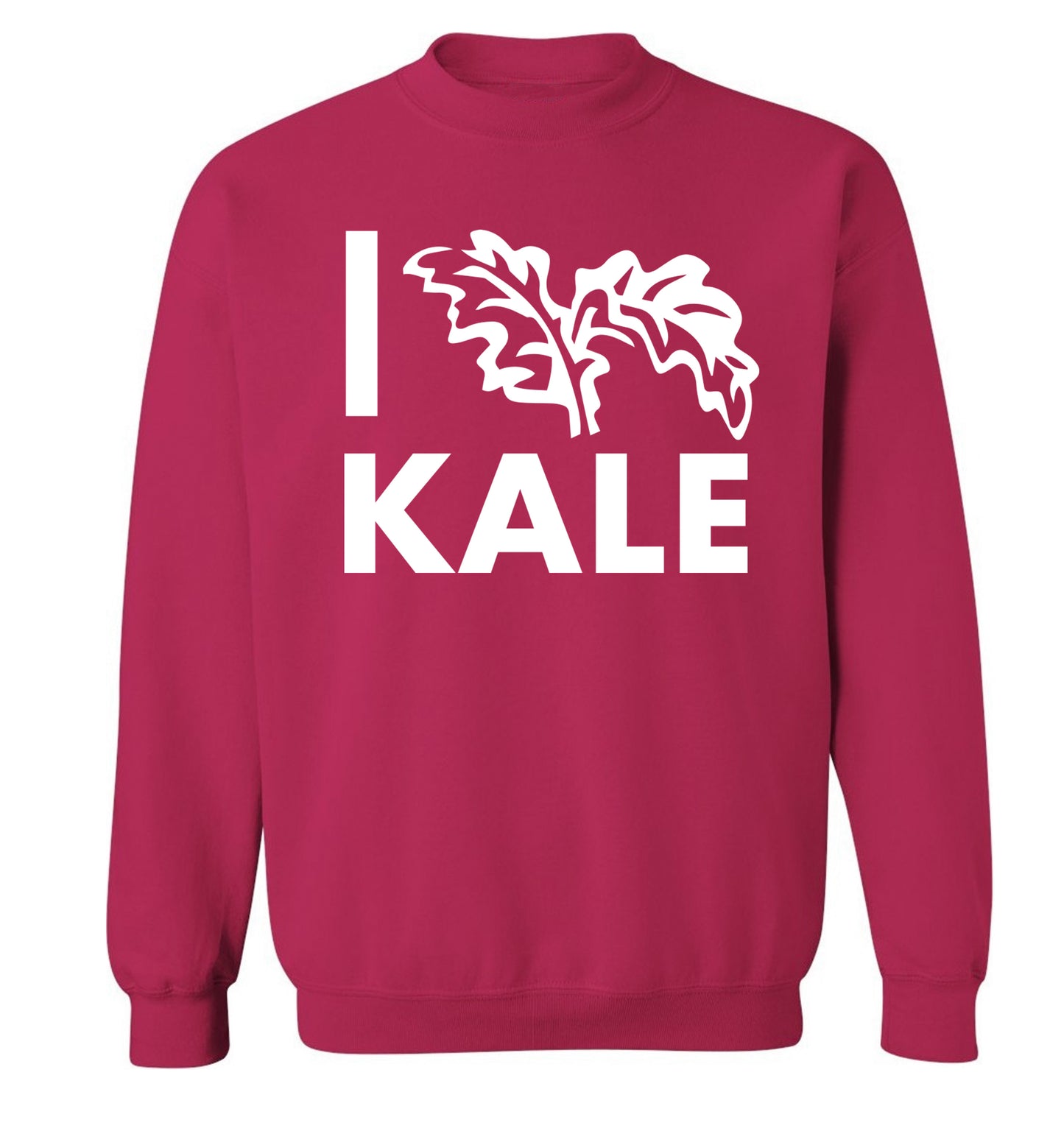 I love kale Adult's unisex pink Sweater 2XL
