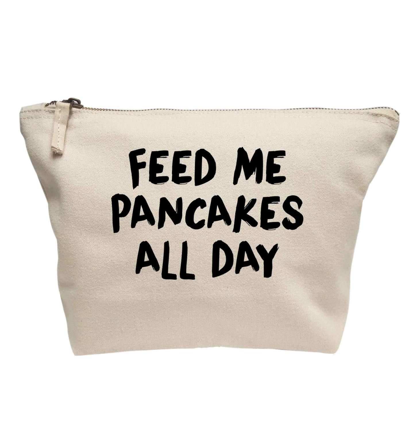 Feed me pancakes all day | Makeup / wash bag