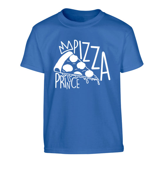 Pizza Prince Children's blue Tshirt 12-13 Years